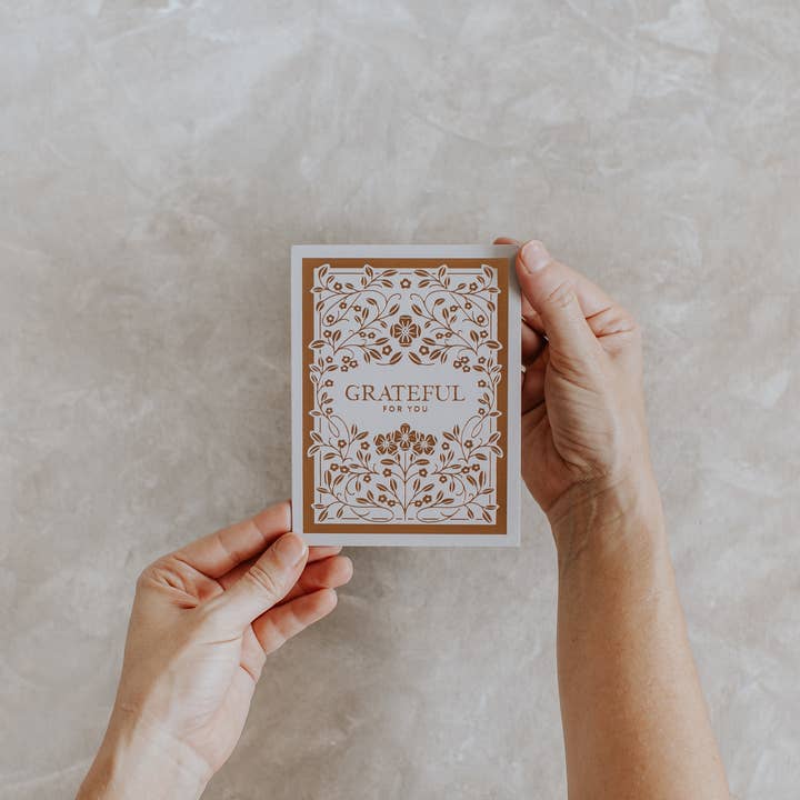 Korie Herold - Wholesale Thank You Card - Grateful For You - Single Card7