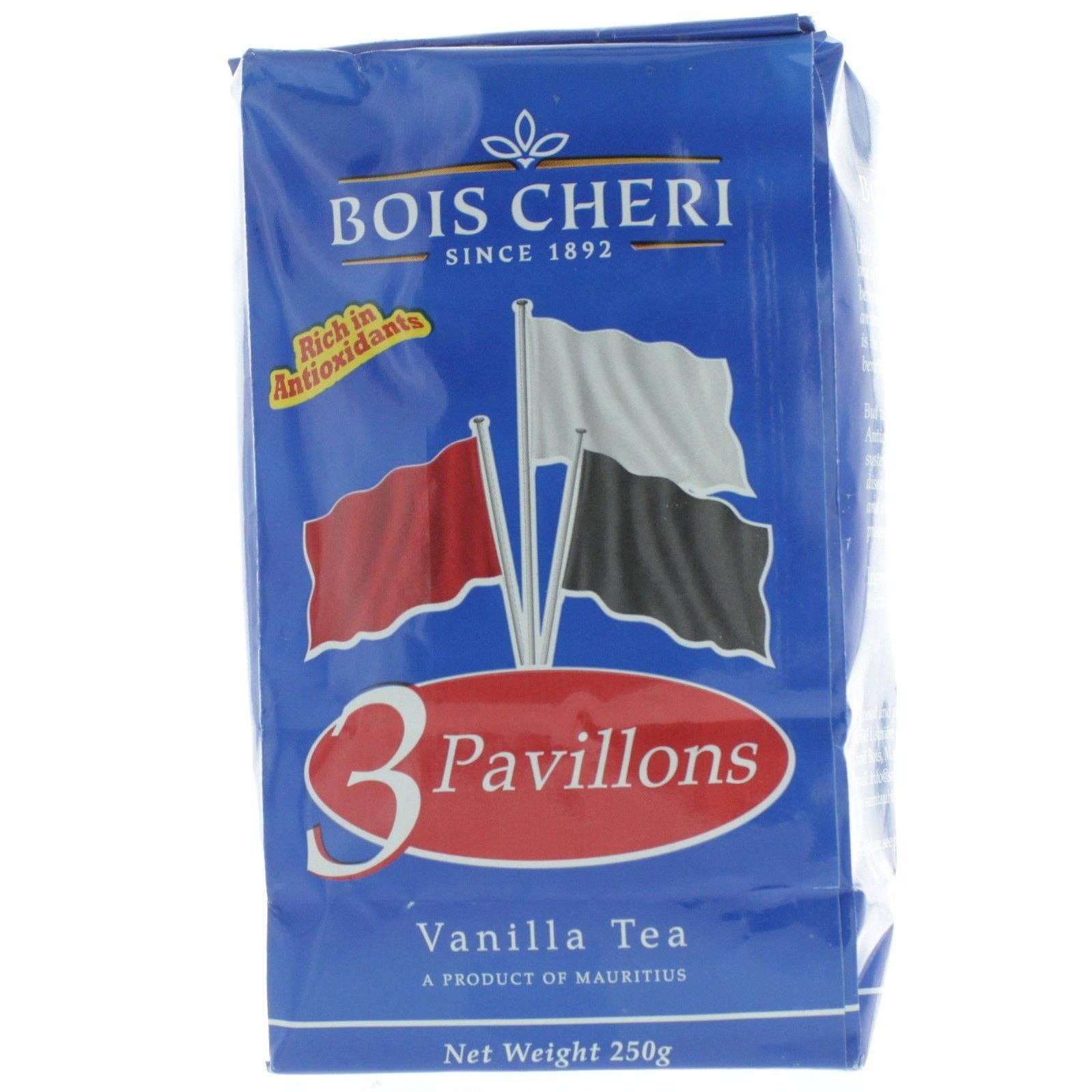Taste of Paradise - Wholesale Tea Bags - Bois Cheri Trois Pavillons - Vanilla Flavor - Loose Black Tea (250g)0