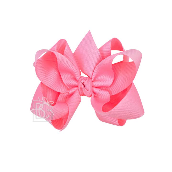 Beyond Creations, LLC - Wholesale Hair Bow - Kids - MULTI-LOOP GROSGRAIN BOW ON CLIP194