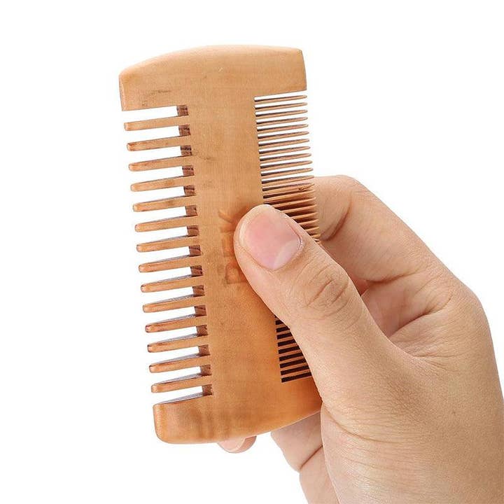 REK Sandalwood Beard Comb | REK Cosmetics for wholesale by REK Cosmetics