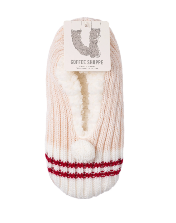 LATTELOVE - Wholesale Slippers - Women's - Canadiana Plush Pom-Pom Slippers5