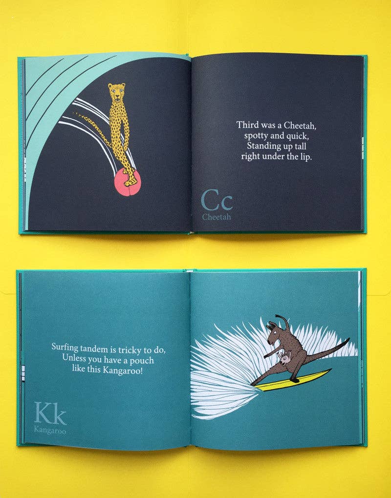 Jonas Claesson - Wholesale Preschool Book (3-5) - The Surfing Animals Alphabet Book2