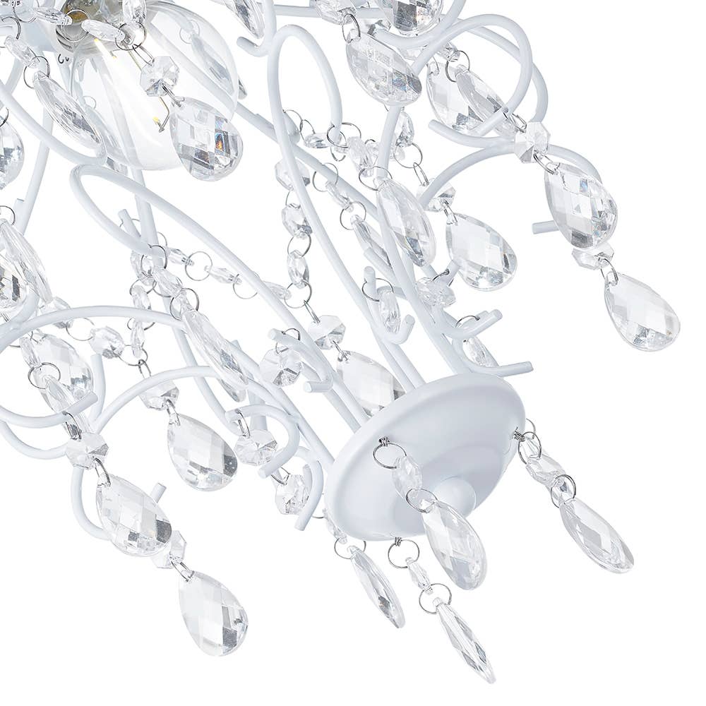Matt White Shabby Chic Chandelier Style Pendant Ceiling for wholesale on Faire3