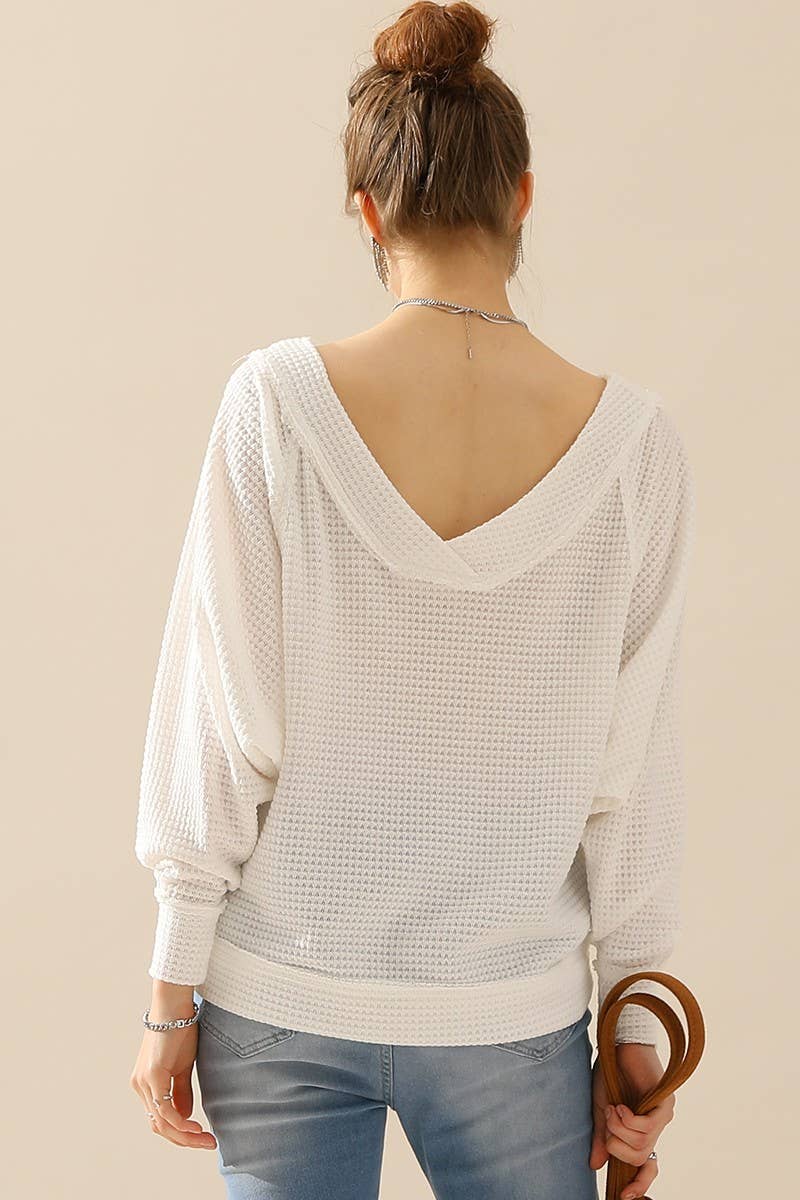 NINEXIS - Wholesale Knit Top - Women's - CWTTL723-P-M_BOAT NECK POCKETED PULLOVER SWEATER KNIT TOP4