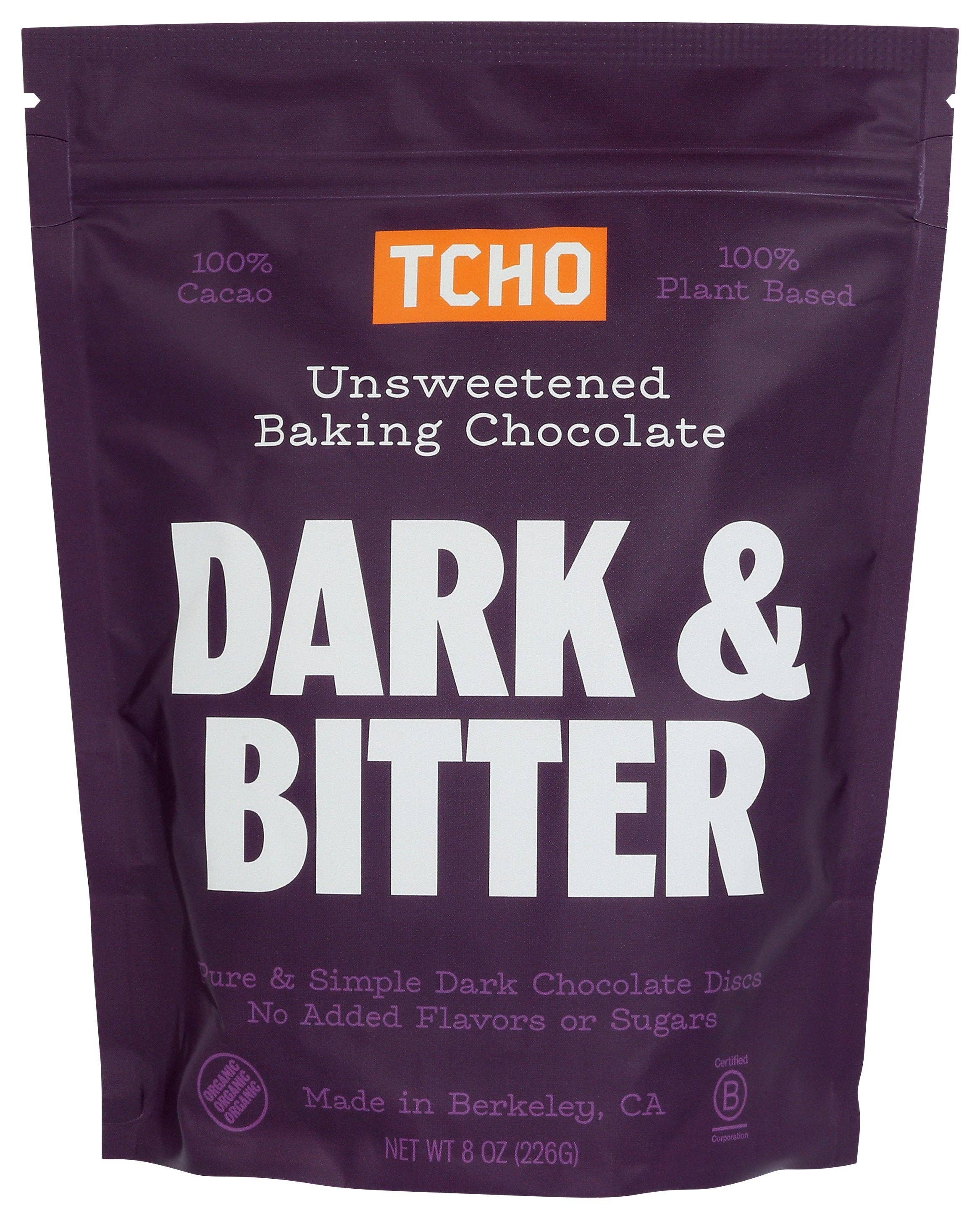 Everyday Supply Co - Wholesale Chocolate - TCHO CHOC BAKING DK BITTER - Case of 60