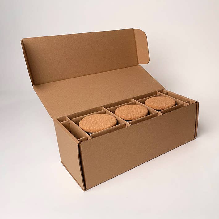 Boîte d'expédition Sonoma Tumbler 3-Pack™ pour la vente par Flush Packaging