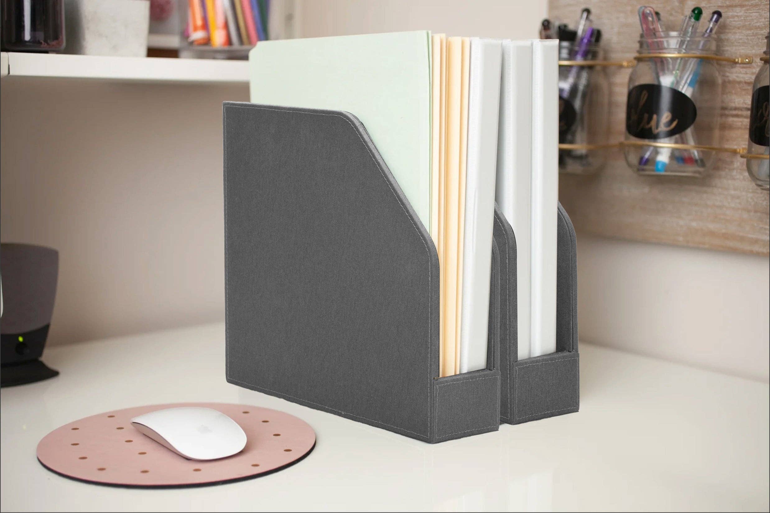 MobileVision - Wholesale Bureau-organizer - Uitvoerende verticale dossierhouders, 2-delige combinatie9