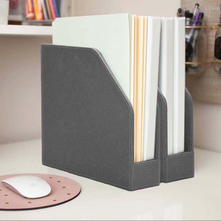 MobileVision - Wholesale Desk organiser - Executive Vertical File Holders, 2 pc Combo10