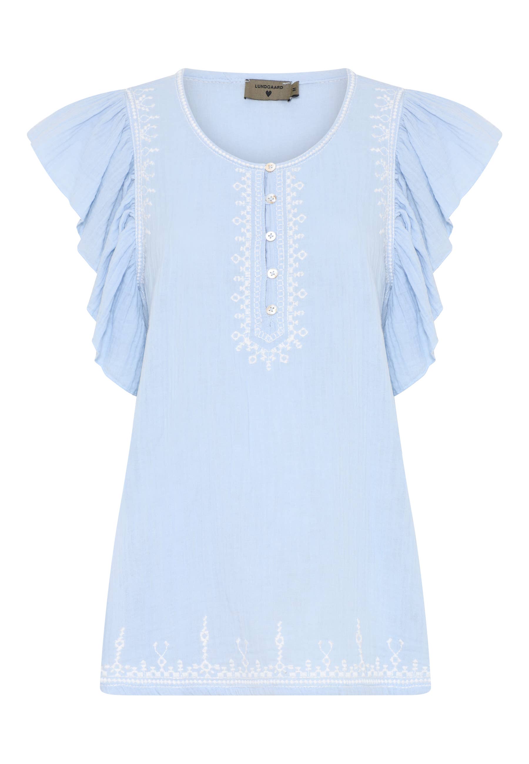 Lundgaard – Blusa - Mulher por atacado – Blusa de Manga Curta1