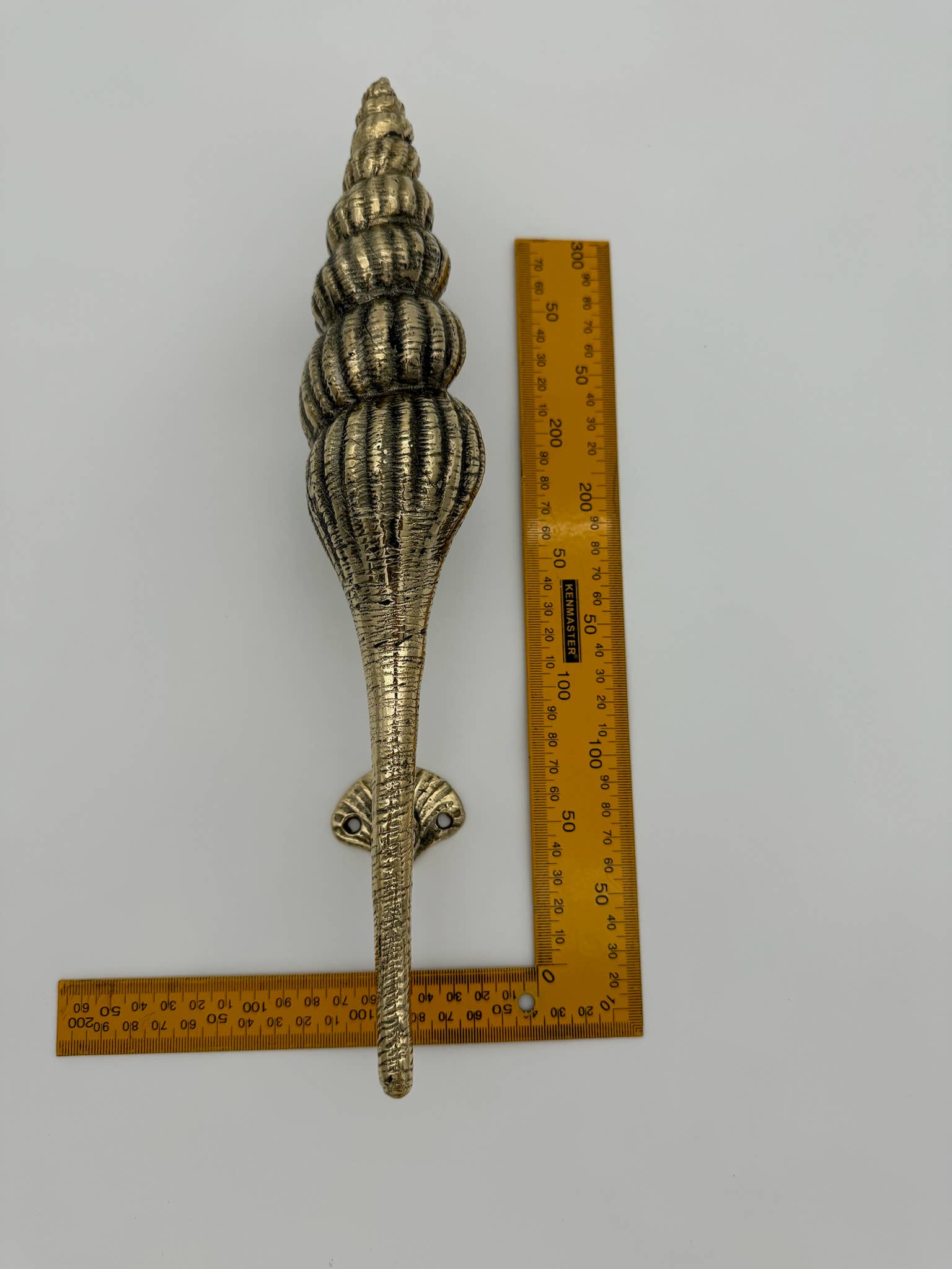 Bronze Betty - Wholesale Knob/pull - Spiral Shell Door Handle, 40cm, Bronze Handmade5