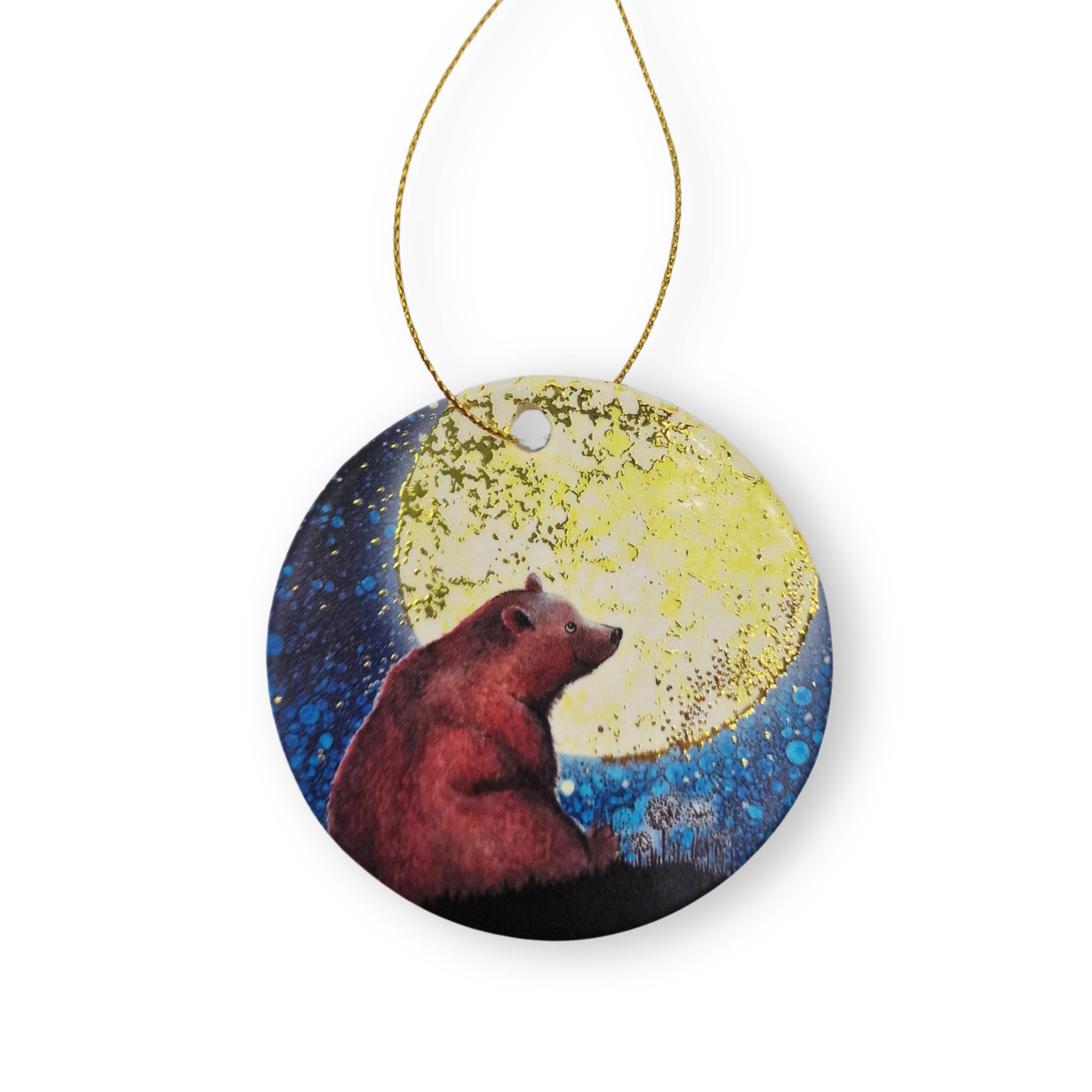 By Jo Crafts – wholesale Christmas decoration – Wolf & Bear Tree Hanging Decoration6