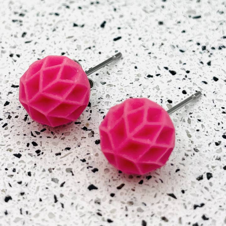 Mini Geo oorknopjes voor wholesale door Sarah Joy Jewellery