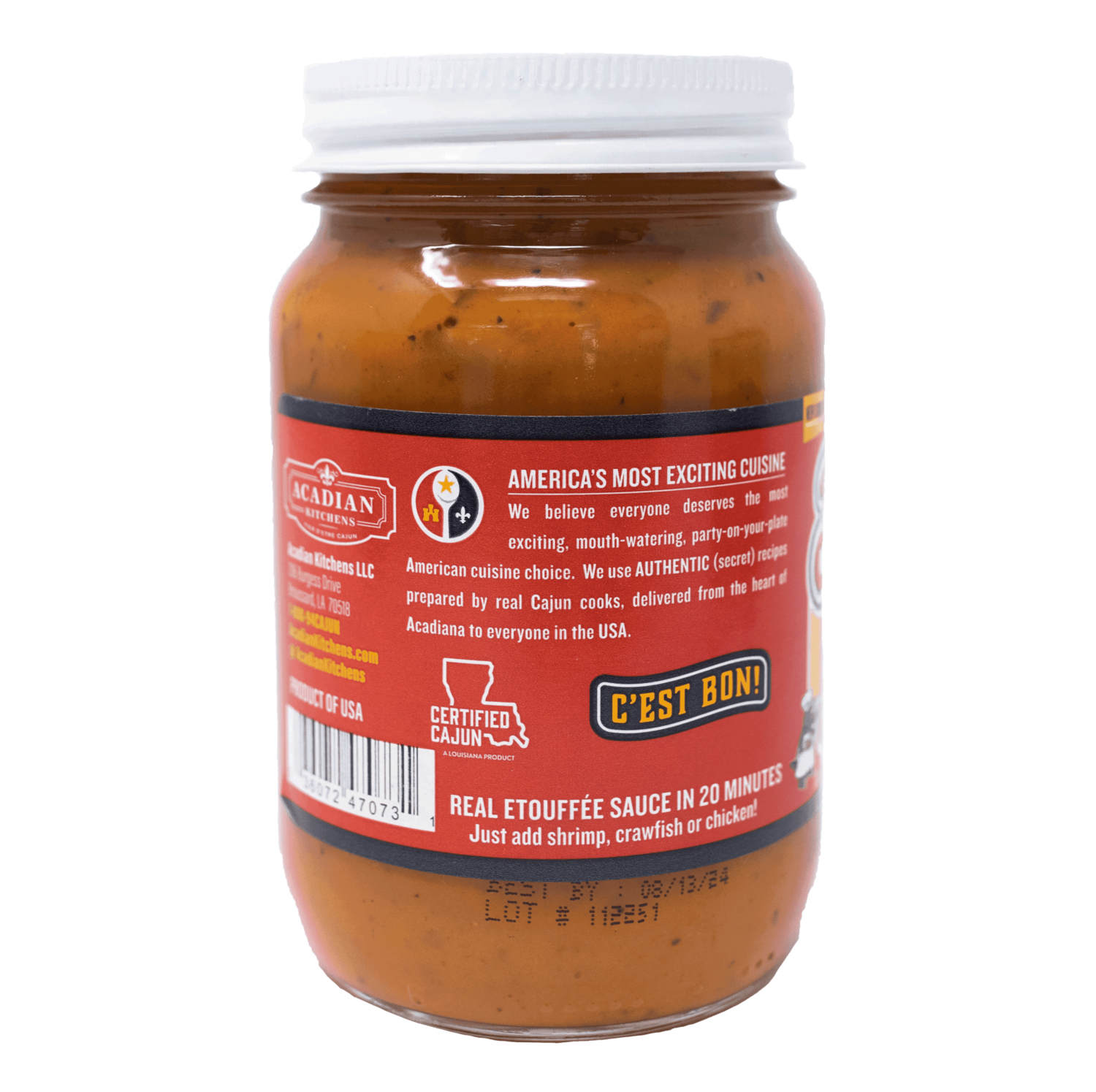 Ragin' Cajun – wholesale Sauce – Authentic Etouffée Sauce1