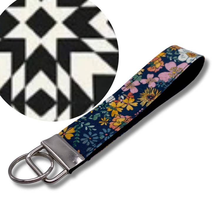 Harvest Quilt Keychain for wholesale by Daisie Maze