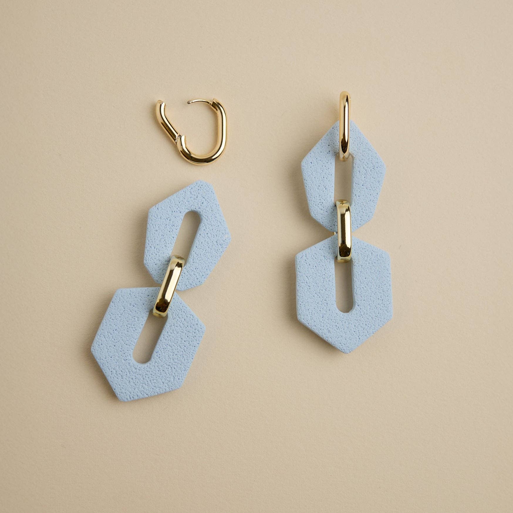 LYHO - Wholesale Hoop Earrings - Shilla Hoops | Handmade clay earrings | LYHO3