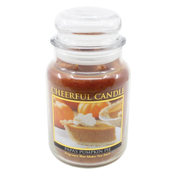PAPA'S PUMPKIN PIE SCENTED CANDLE for wholesale by Arcucci Trade Srl