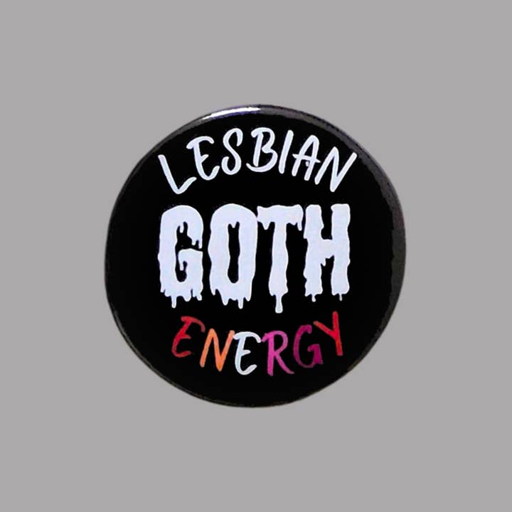 Lesbian Goth and gay badges goth badges, Goth pin badges for wholesale by sent with Pride