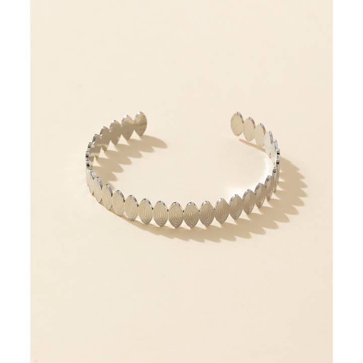 Blossom bijoux - Vendita all'ingrosso Bracciale a polsino - BRACCIALE BANGLE IN ACCIAIO INOSSIDABILE 24BRA1311