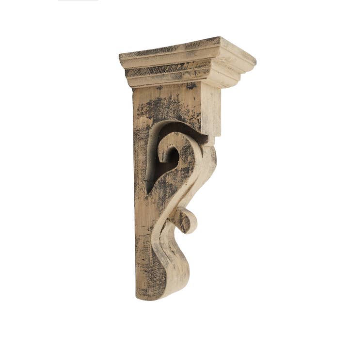 My Amigos Imports - Wholesale Decorative Tabletop Object - Creekside Farmhouse-Corbel-Rustic-7Wx8Dx18H inches