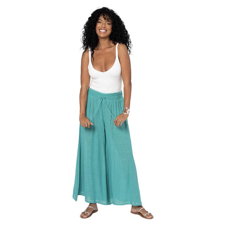 La Mano Boho - Wholesale Pants - Women's - MBPA3001A LONG SUMMER PANTS