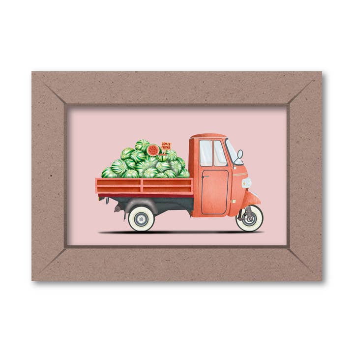 Cadre photo Lapa Pastèque pour la vente par Cirnauti