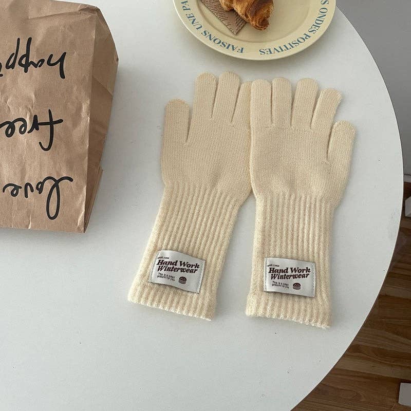 Plush Looks - Wholesale Gloves - Kids - Kids Finger Touchscreen Knitted Gloves2