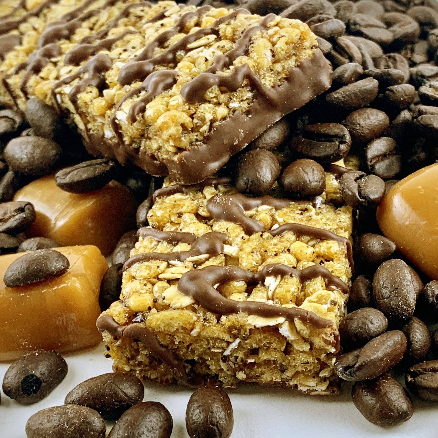 No Nuts! – Snack Bar por atacado – Barras de Snack de Chocolate, Caramelo e Mocha - Pack de 12 Barras5