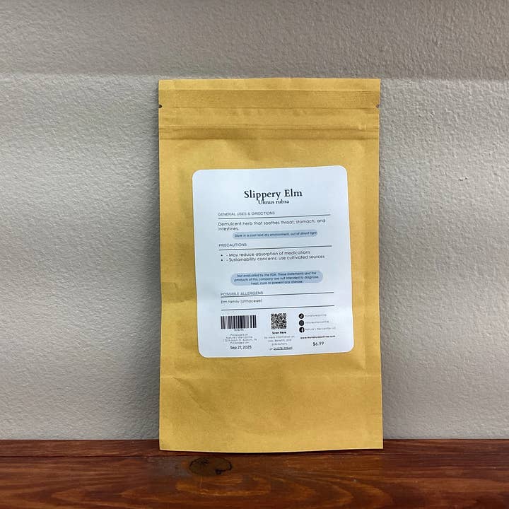 Nature's Mercantile - Wholesale Herbs - Slippery Elm, Powder1