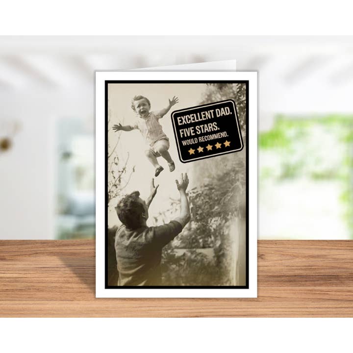 Greeting Cards by Katie Doodle & Gifts by Matchbox Card Co - Wholesale Father's Day Card - Funny Fathers Day Card | Fathers Day Gifts | USA
