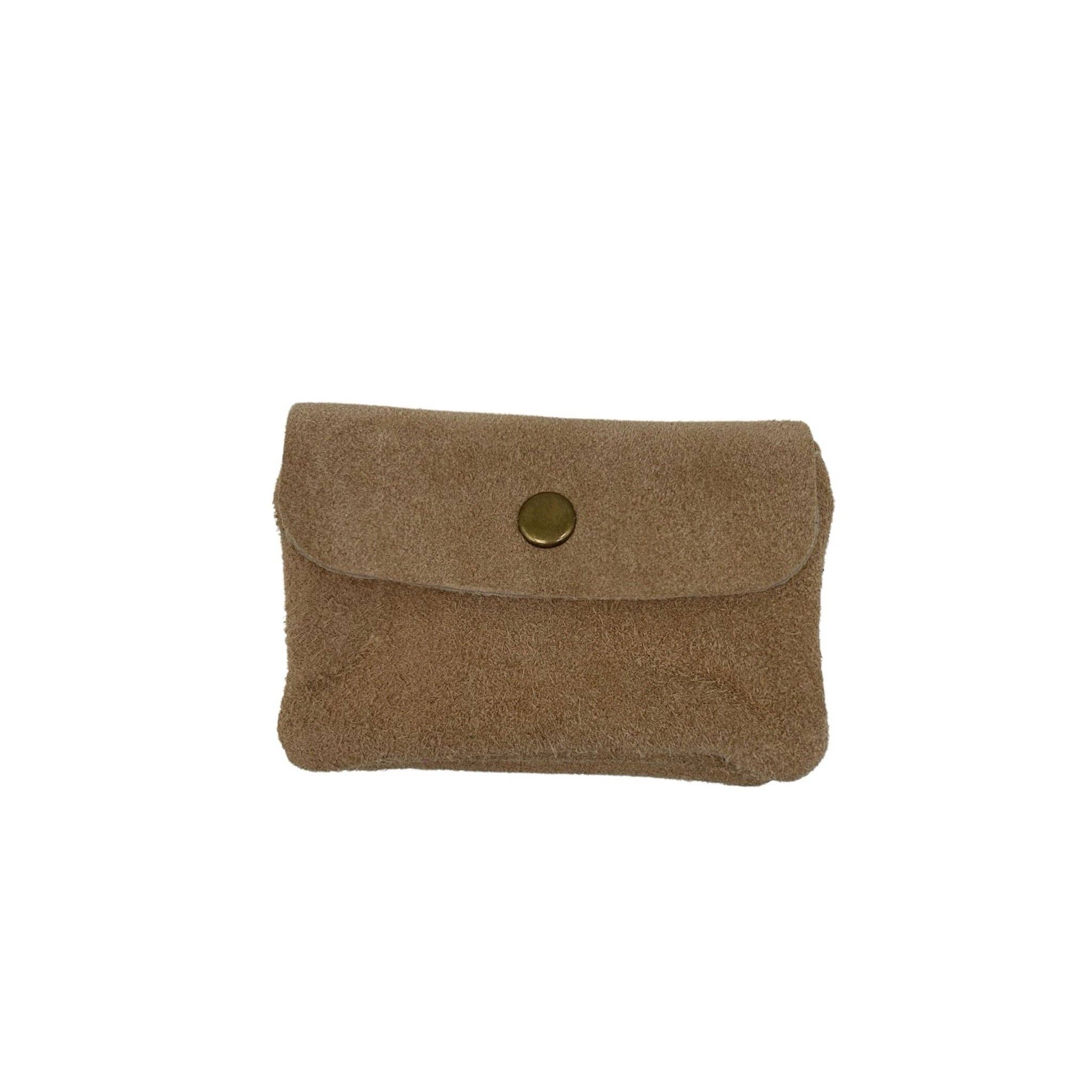 Louisa lee - Wholesale Coin Purse - Women's - SMALL COIN SUEDE LEATHER 11CM6