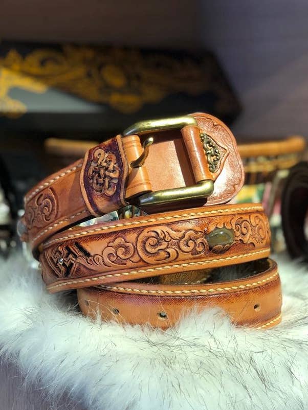 Gürtel für den 14. Jahrhundert Mongolian Deel für den Großhandel von Mongulai