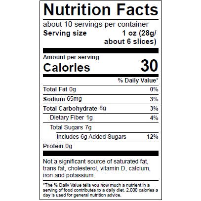 Byler Canning Co. - Wholesale Pickled Vegetables - Byler's Bread and Butter Jalapeno6