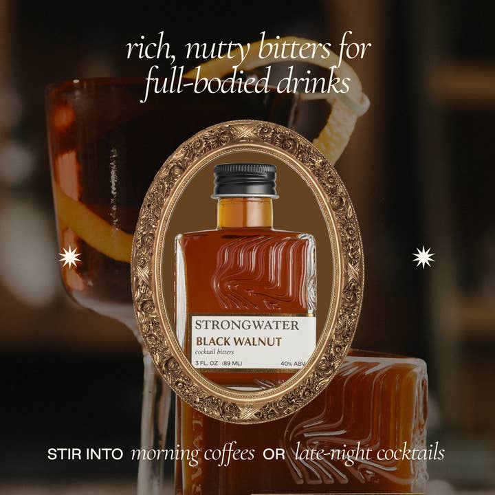 Strongwater - Wholesale Bitters - Black Walnut Bitters1