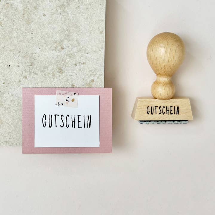 Stempel VOUCHER voor wholesale door Der kleine Sperling