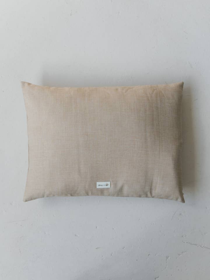 Stonewashed Linen Dog Bed, Neutral Color for wholesale by dexypaws