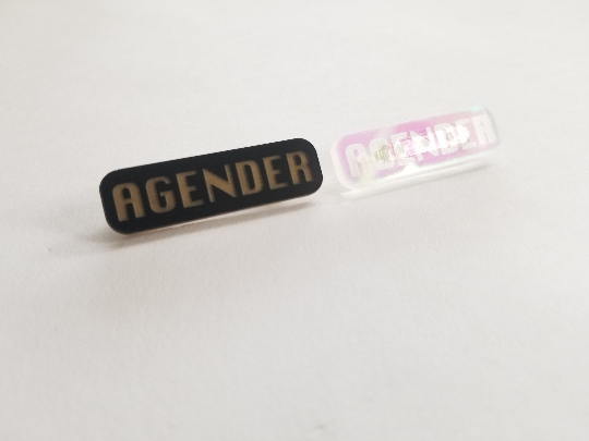 Design WhatHaveYou - Wholesale Lapel Pin/Button - Laser Cut Acrylic pronoun pins2