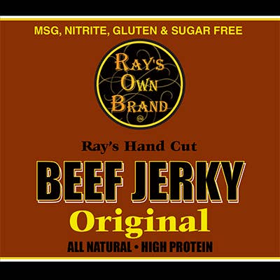 Ray's Own Brand – wholesale Jerky – Ray's Own Brand Beef Jerky SM - Original1