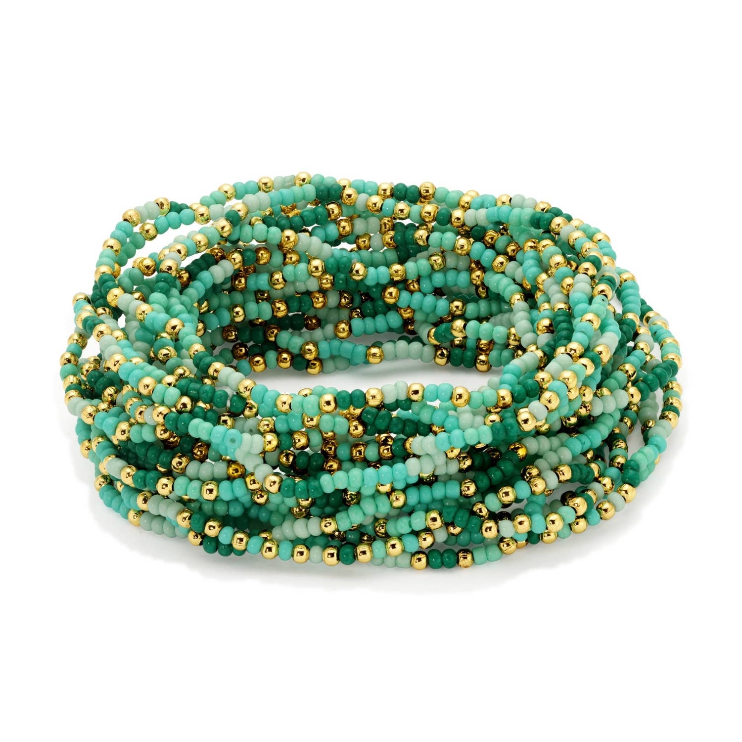 Splendid Iris - Wholesale Beaded Bracelet - Assorted 2mm Stretch Seed Bead Bracelets13
