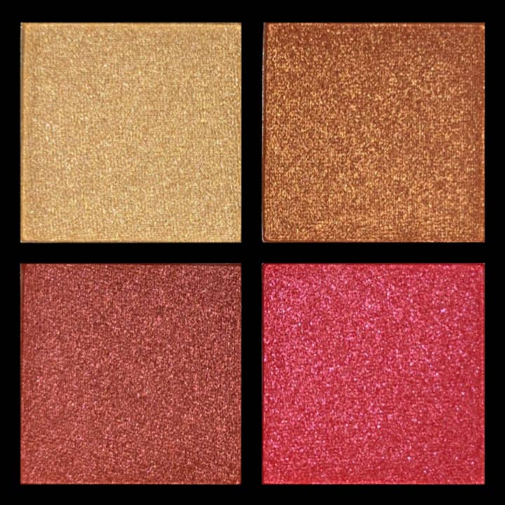 Paleta de sombras de ojos Sinner de 4 tonos para venta al por mayor de Illuminati Cosmetics