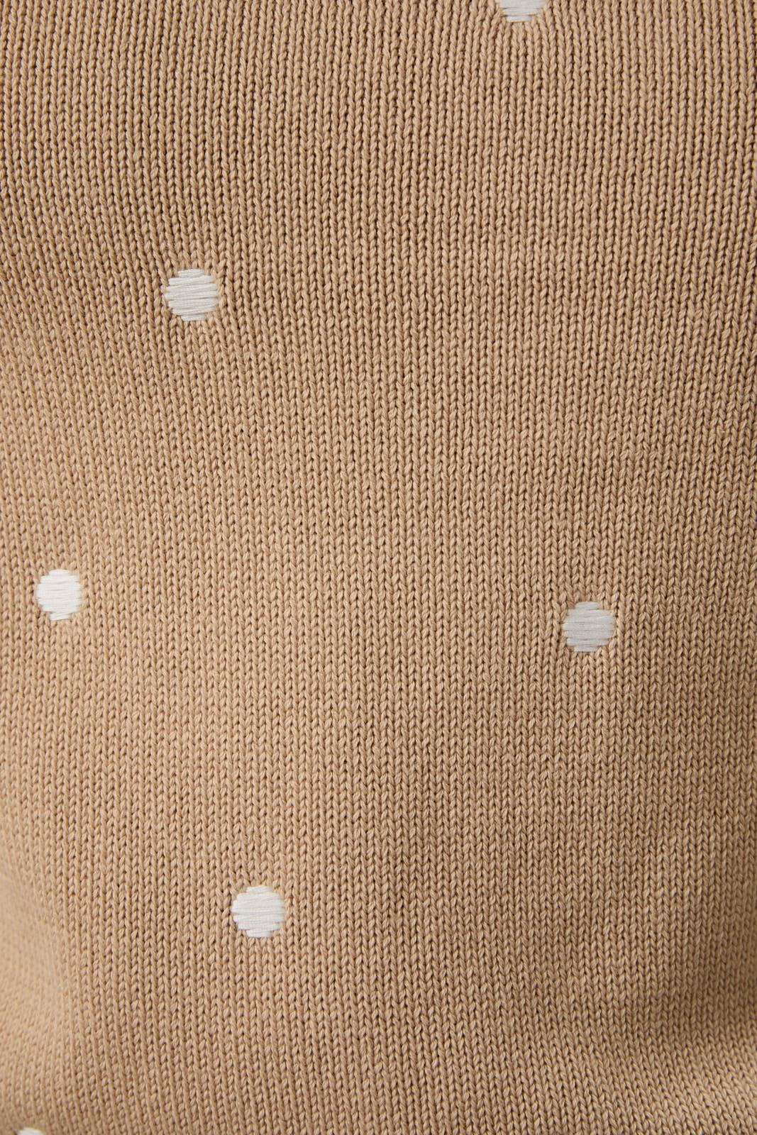 Sunday Edition - Wholesale Knit Sweater - Women's - ROUND NECK PUFF SHORT SLEEVE "POLKA DOT" EMBROIDERED SWEATER10
