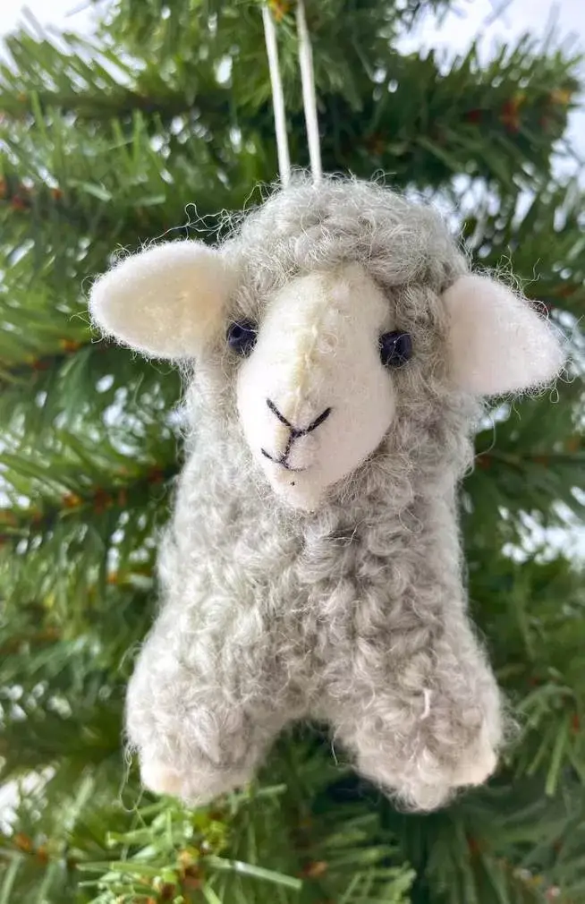 Ganesh Himal Trading - Wholesale Ornament - Felt Sheep Ornament1