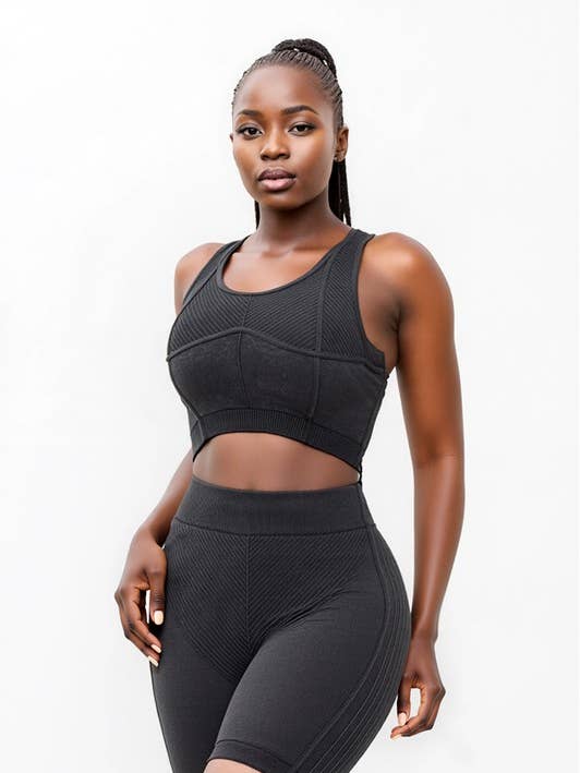 Two-piece activewear set for wholesale by J2 FASHION