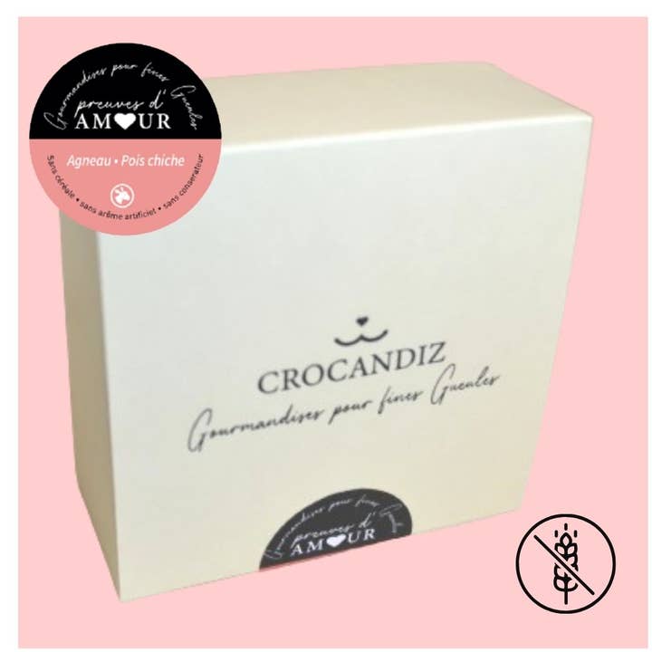 Natürliche Hundekekse mit Lamm, Hundeleckerli für den Großhandel von Crocandiz