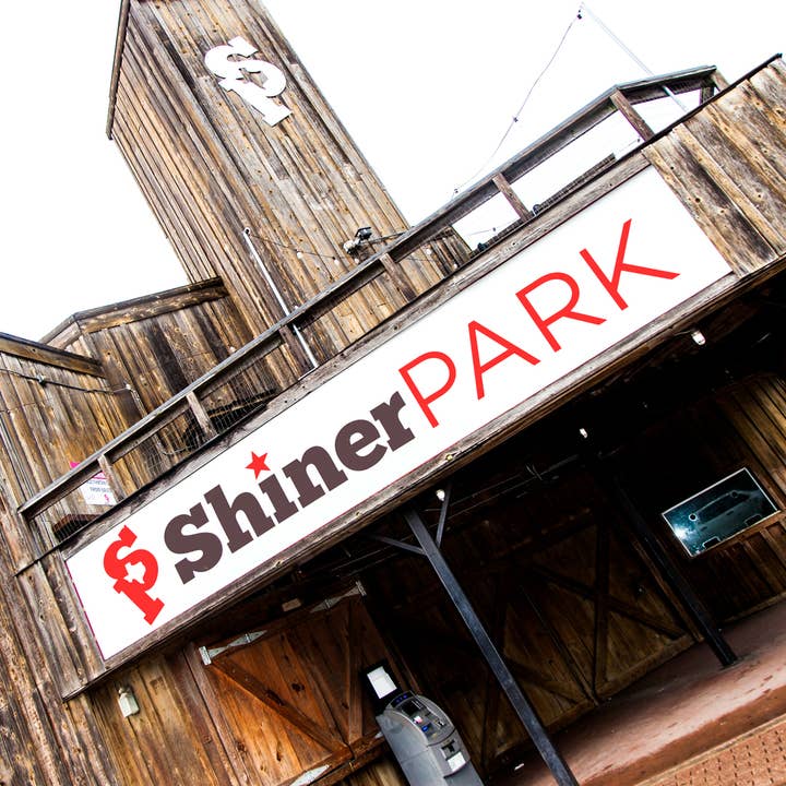 Shiner Park Ceramic Coaster for wholesale by South Austin Gallery
