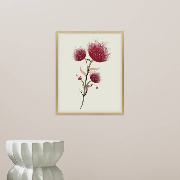 Pluizig Boeket Muurkunst voor wholesale door Andrea.lhz