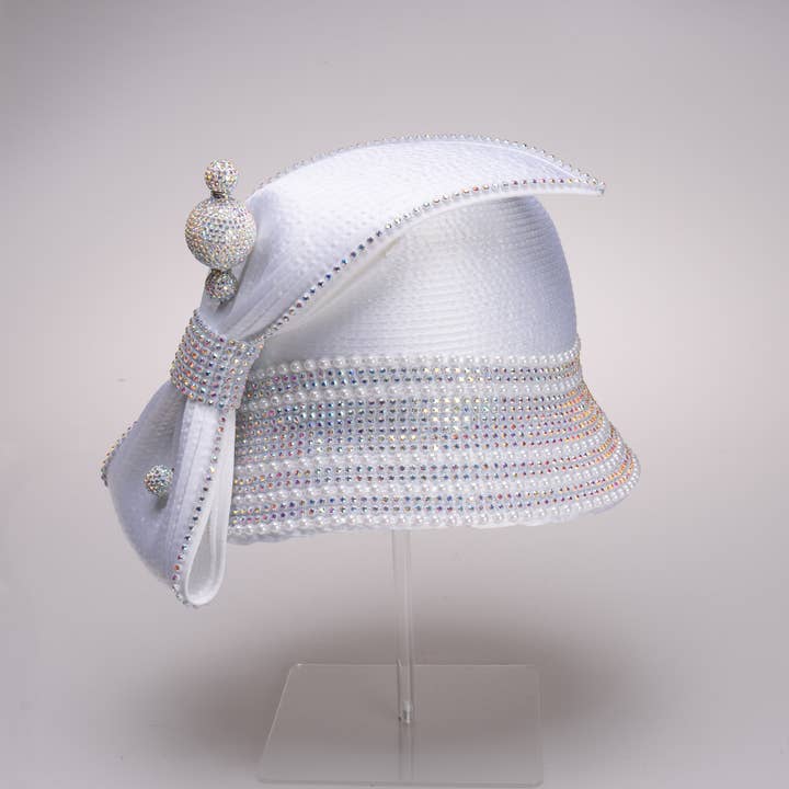 KaKyCo - Wholesale Fascinator hat – Women's - Crinoline brim added to this luxury hat | AJ766YN1