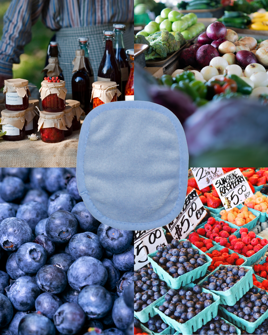 The Original MakeUp Eraser - Wholesale Make-up remover - Farmer's Market 7-Day Set with Makeup Bag | Floral & Bright11