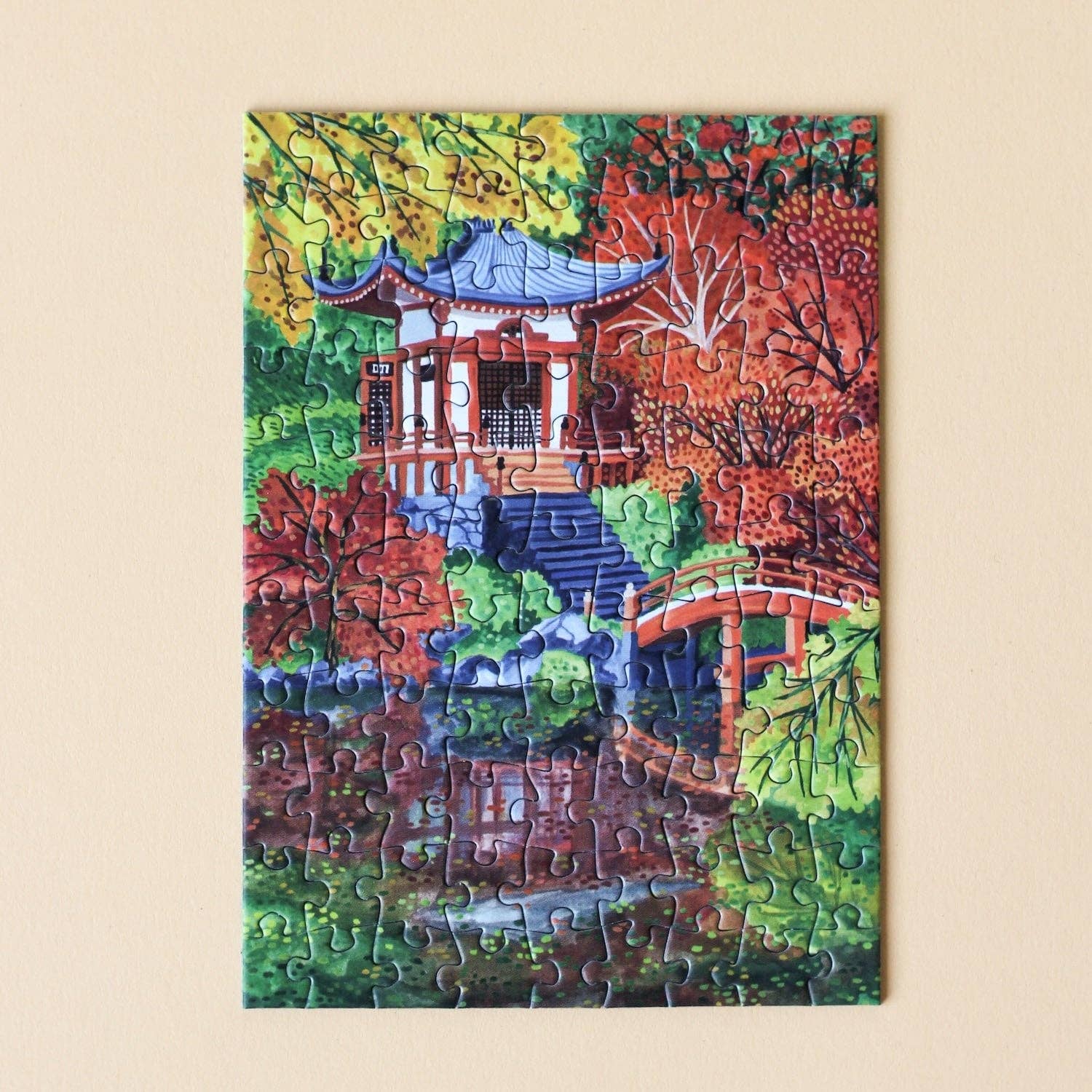 Piecely Puzzles - Wholesale Puzzle - Adult - Kyoto Temple mini puzzle, 99 pieces2