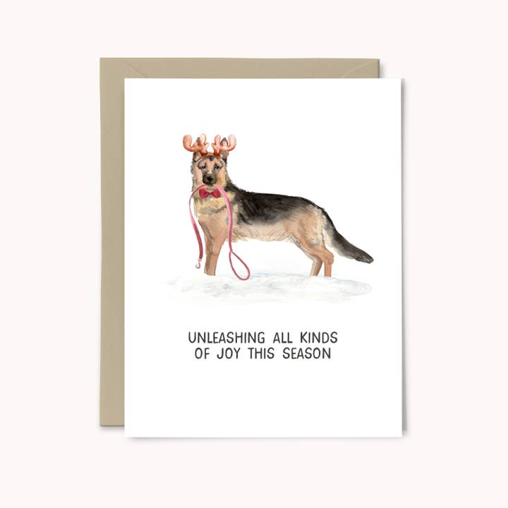 Unleashing Joy This Season vakantiekaart voor wholesale door Paper Swan & Co.