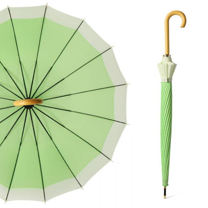 PEACH ACCESSORIES - Wholesale Umbrella - Women's - Two Tones Pastel Colour Umbrella 3468